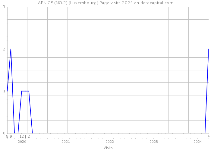APN CF (NO.2) (Luxembourg) Page visits 2024 