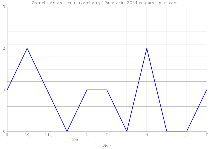 Cornelis Antonissen (Luxembourg) Page visits 2024 