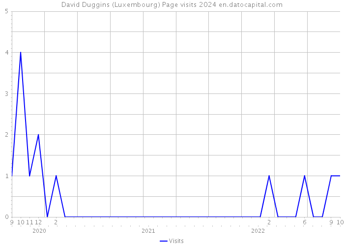 David Duggins (Luxembourg) Page visits 2024 
