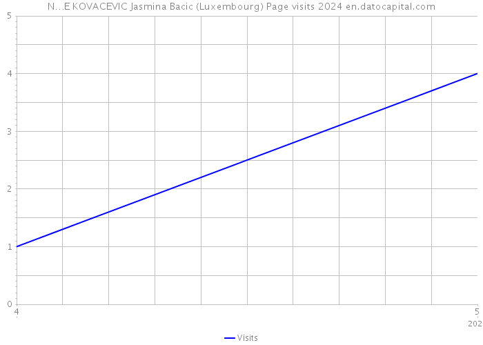 N…E KOVACEVIC Jasmina Bacic (Luxembourg) Page visits 2024 