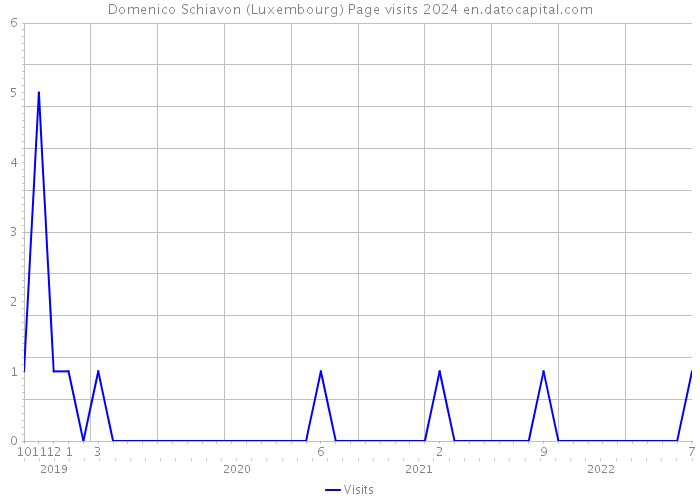 Domenico Schiavon (Luxembourg) Page visits 2024 