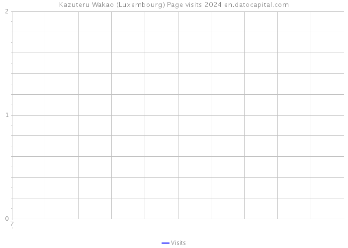Kazuteru Wakao (Luxembourg) Page visits 2024 