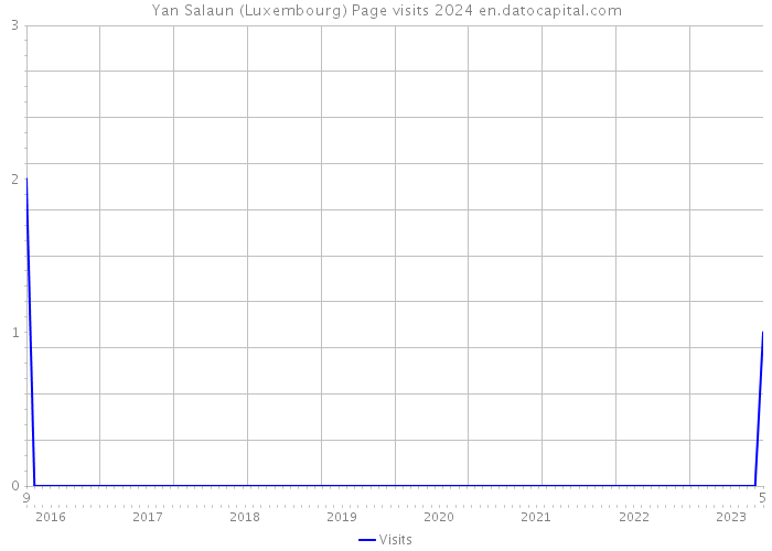 Yan Salaun (Luxembourg) Page visits 2024 