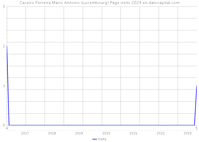 Caceiro Ferreira Mario Antonio (Luxembourg) Page visits 2024 