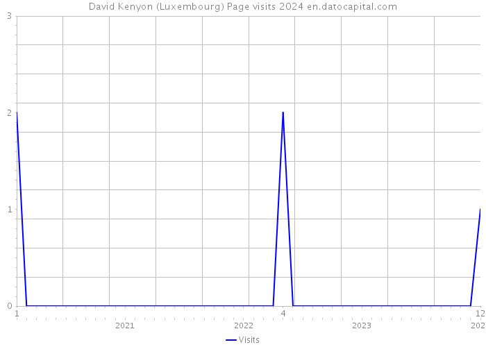 David Kenyon (Luxembourg) Page visits 2024 