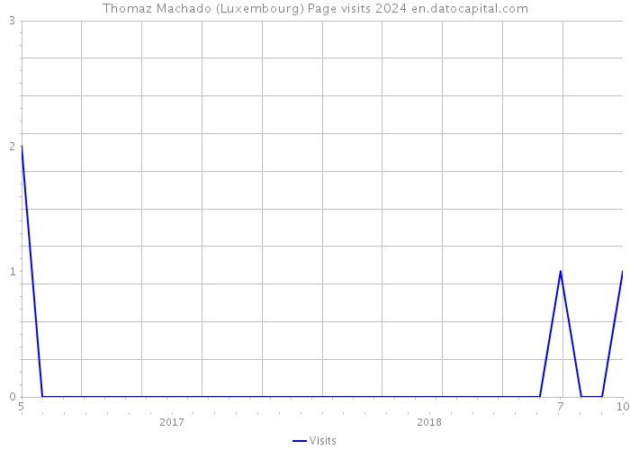 Thomaz Machado (Luxembourg) Page visits 2024 