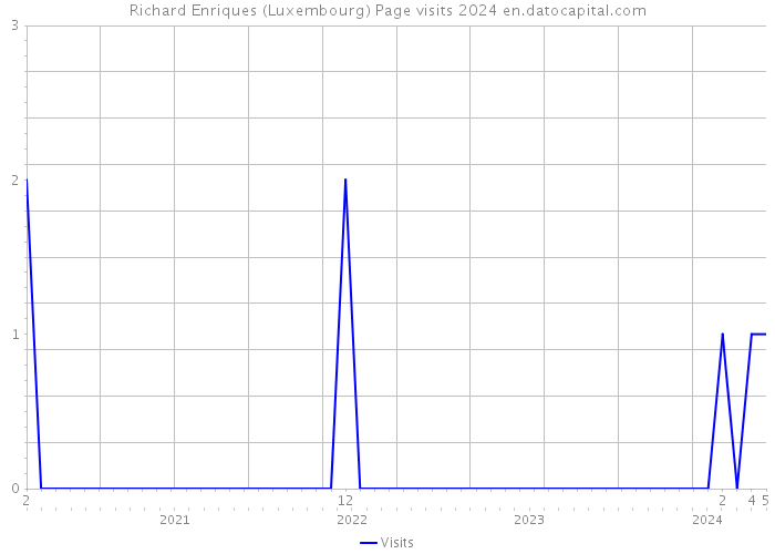 Richard Enriques (Luxembourg) Page visits 2024 