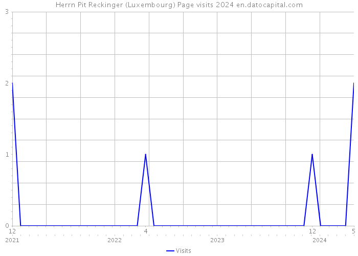 Herrn Pit Reckinger (Luxembourg) Page visits 2024 