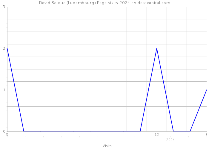 David Bolduc (Luxembourg) Page visits 2024 