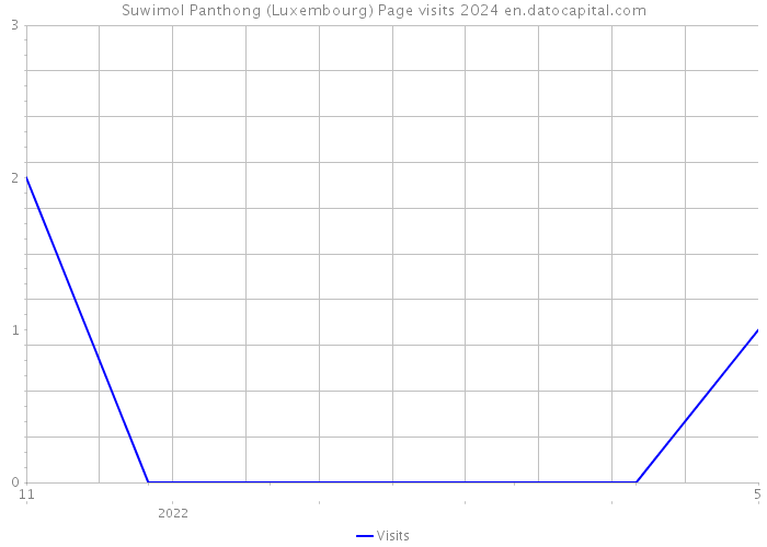 Suwimol Panthong (Luxembourg) Page visits 2024 
