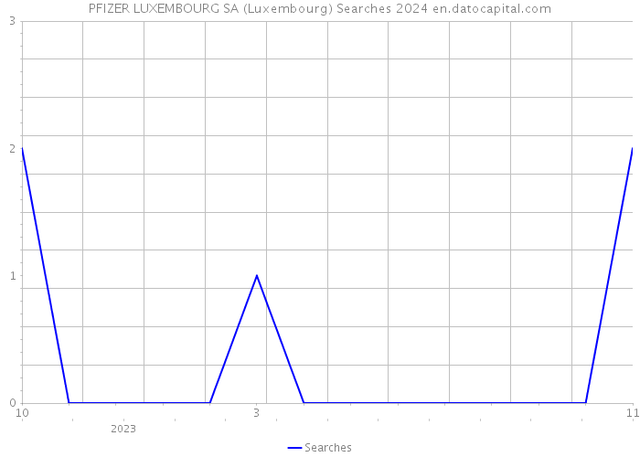PFIZER LUXEMBOURG SA (Luxembourg) Searches 2024 