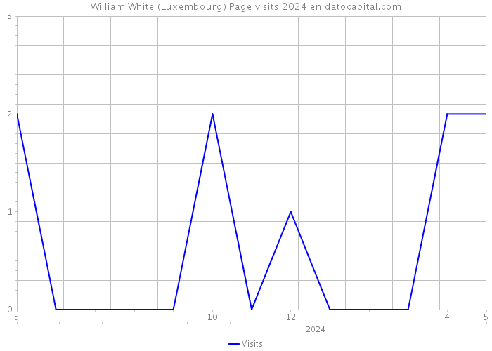 William White (Luxembourg) Page visits 2024 