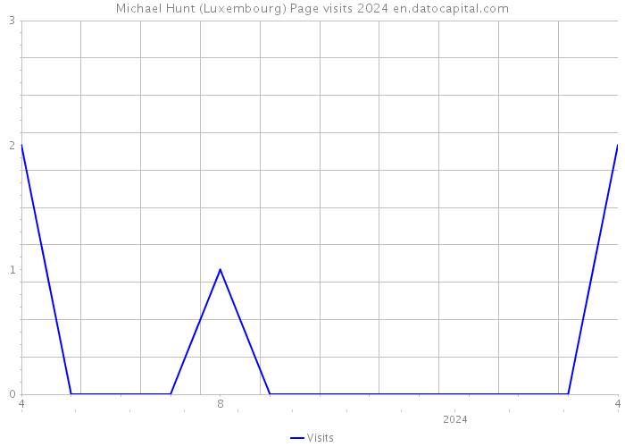 Michael Hunt (Luxembourg) Page visits 2024 