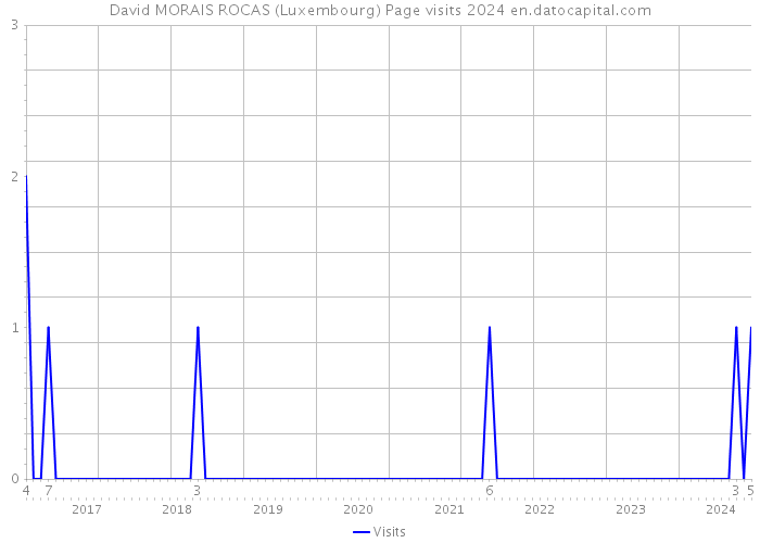 David MORAIS ROCAS (Luxembourg) Page visits 2024 