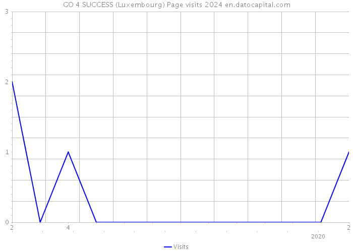 GO 4 SUCCESS (Luxembourg) Page visits 2024 