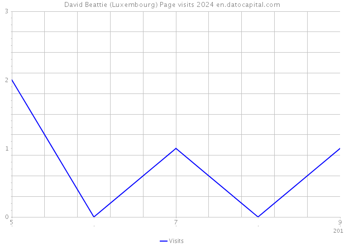 David Beattie (Luxembourg) Page visits 2024 