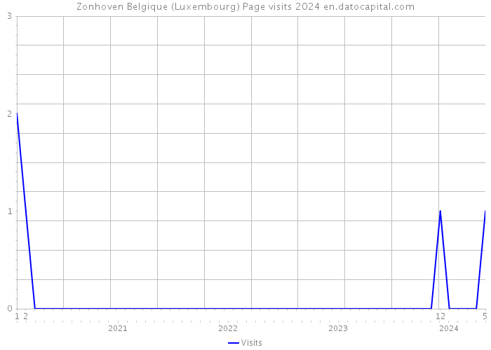 Zonhoven Belgique (Luxembourg) Page visits 2024 