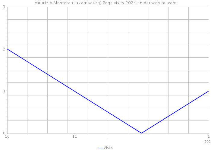 Maurizio Mantero (Luxembourg) Page visits 2024 
