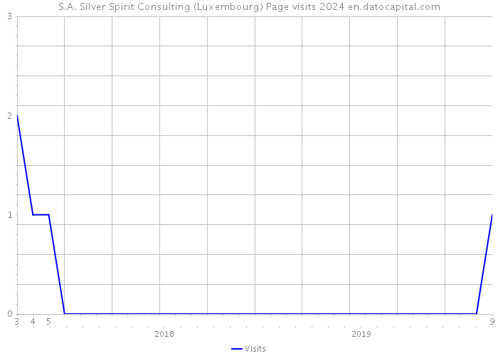 S.A. Silver Spirit Consulting (Luxembourg) Page visits 2024 