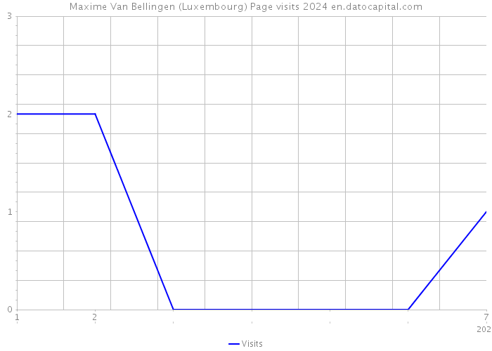 Maxime Van Bellingen (Luxembourg) Page visits 2024 
