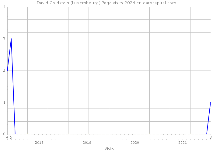 David Goldstein (Luxembourg) Page visits 2024 