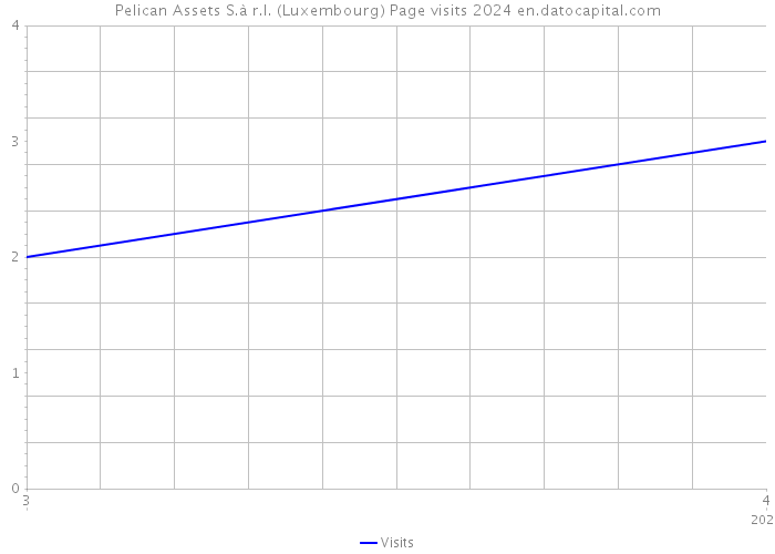 Pelican Assets S.à r.l. (Luxembourg) Page visits 2024 