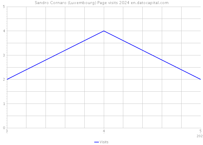 Sandro Cornaro (Luxembourg) Page visits 2024 