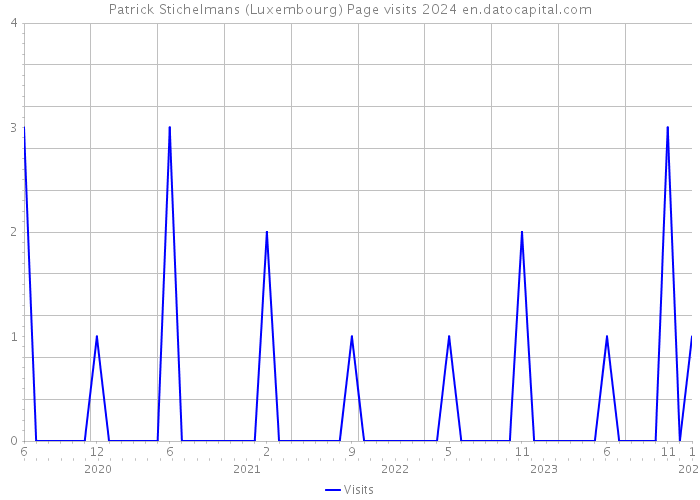 Patrick Stichelmans (Luxembourg) Page visits 2024 