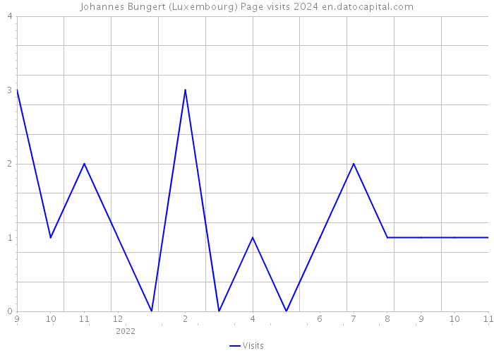 Johannes Bungert (Luxembourg) Page visits 2024 