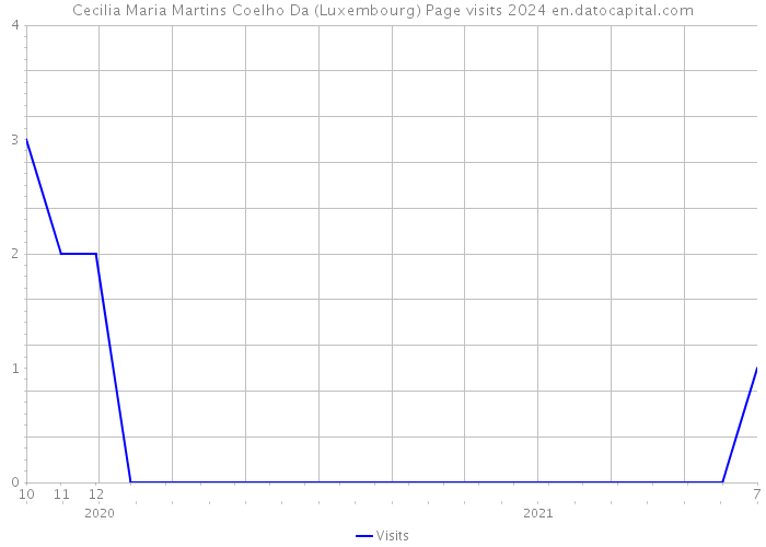 Cecilia Maria Martins Coelho Da (Luxembourg) Page visits 2024 