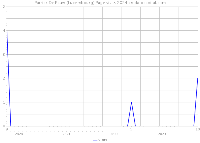 Patrick De Pauw (Luxembourg) Page visits 2024 