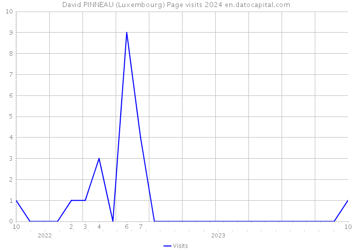 David PINNEAU (Luxembourg) Page visits 2024 