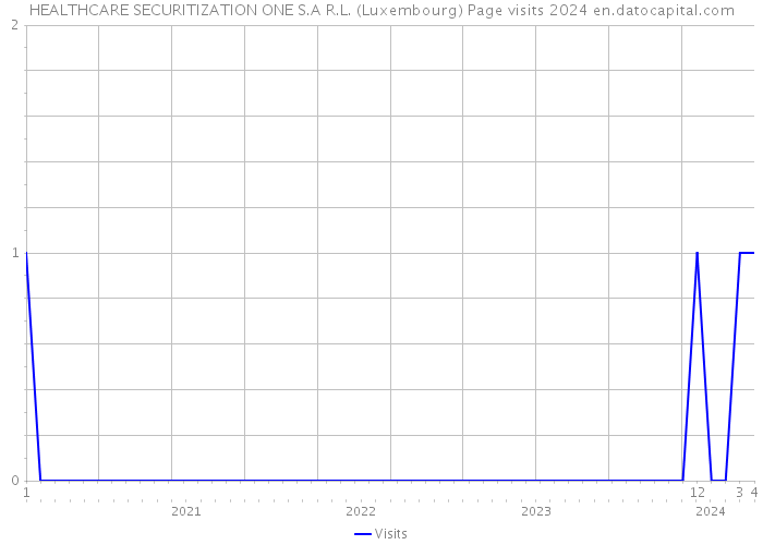 HEALTHCARE SECURITIZATION ONE S.A R.L. (Luxembourg) Page visits 2024 