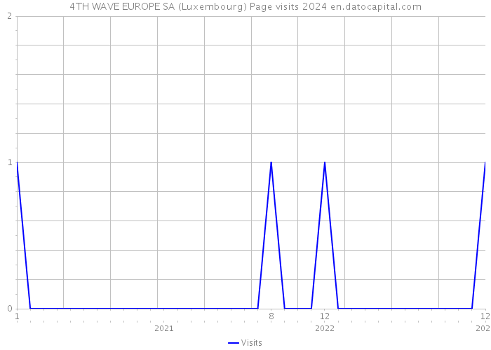 4TH WAVE EUROPE SA (Luxembourg) Page visits 2024 