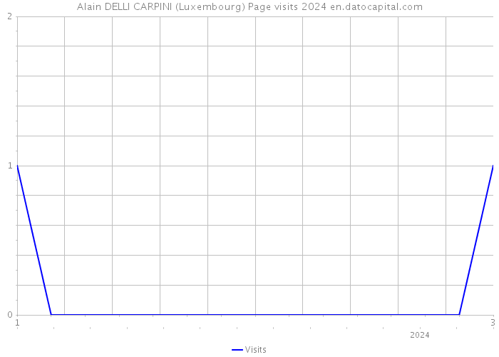 Alain DELLI CARPINI (Luxembourg) Page visits 2024 