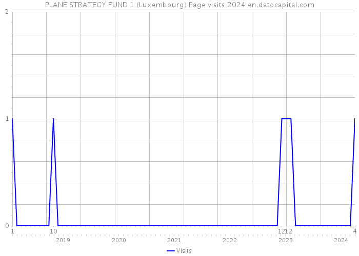 PLANE STRATEGY FUND 1 (Luxembourg) Page visits 2024 