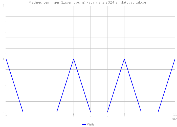 Mathieu Leininger (Luxembourg) Page visits 2024 
