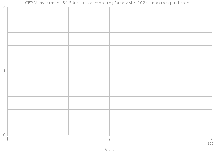 CEP V Investment 34 S.à r.l. (Luxembourg) Page visits 2024 