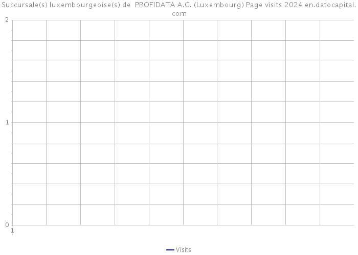 Succursale(s) luxembourgeoise(s) de PROFIDATA A.G. (Luxembourg) Page visits 2024 