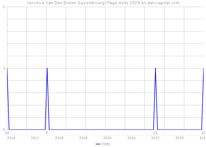 Veronica Van Den Enden (Luxembourg) Page visits 2024 