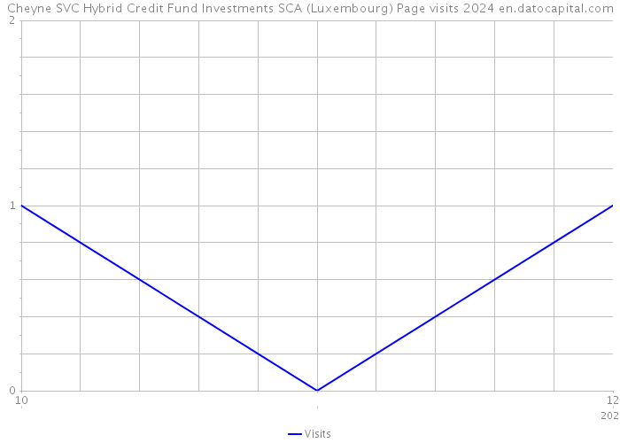 Cheyne SVC Hybrid Credit Fund Investments SCA (Luxembourg) Page visits 2024 