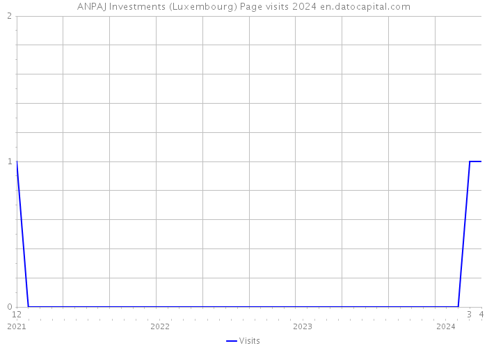 ANPAJ Investments (Luxembourg) Page visits 2024 
