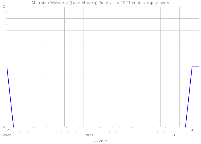 Matthieu Wolwertz (Luxembourg) Page visits 2024 