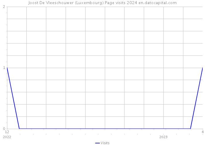 Joost De Vleeschouwer (Luxembourg) Page visits 2024 