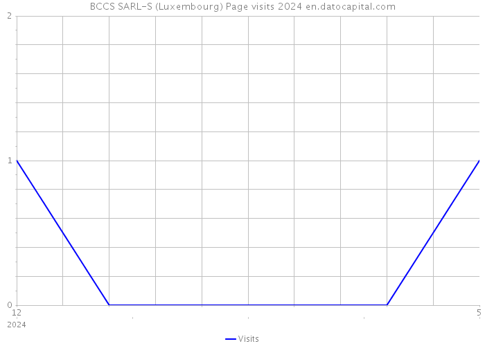 BCCS SARL-S (Luxembourg) Page visits 2024 