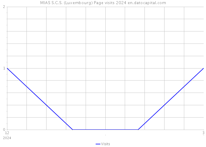 MIAS S.C.S. (Luxembourg) Page visits 2024 