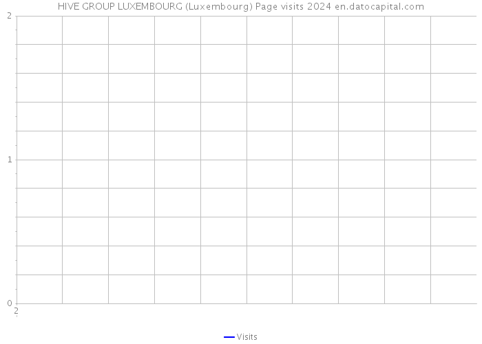 HIVE GROUP LUXEMBOURG (Luxembourg) Page visits 2024 