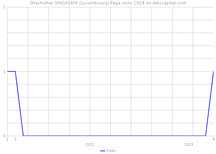Shashidhar SINGASANI (Luxembourg) Page visits 2024 