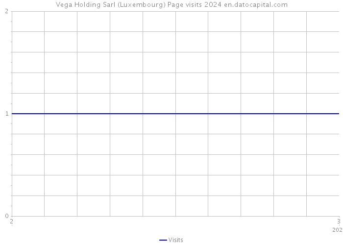Vega Holding Sarl (Luxembourg) Page visits 2024 