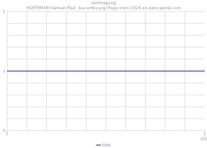 seintragung HOFFMANN Samuel Paul (Luxembourg) Page visits 2024 